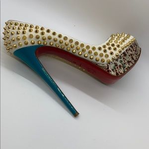 Christian Louboutin Lady Peep Spike 150